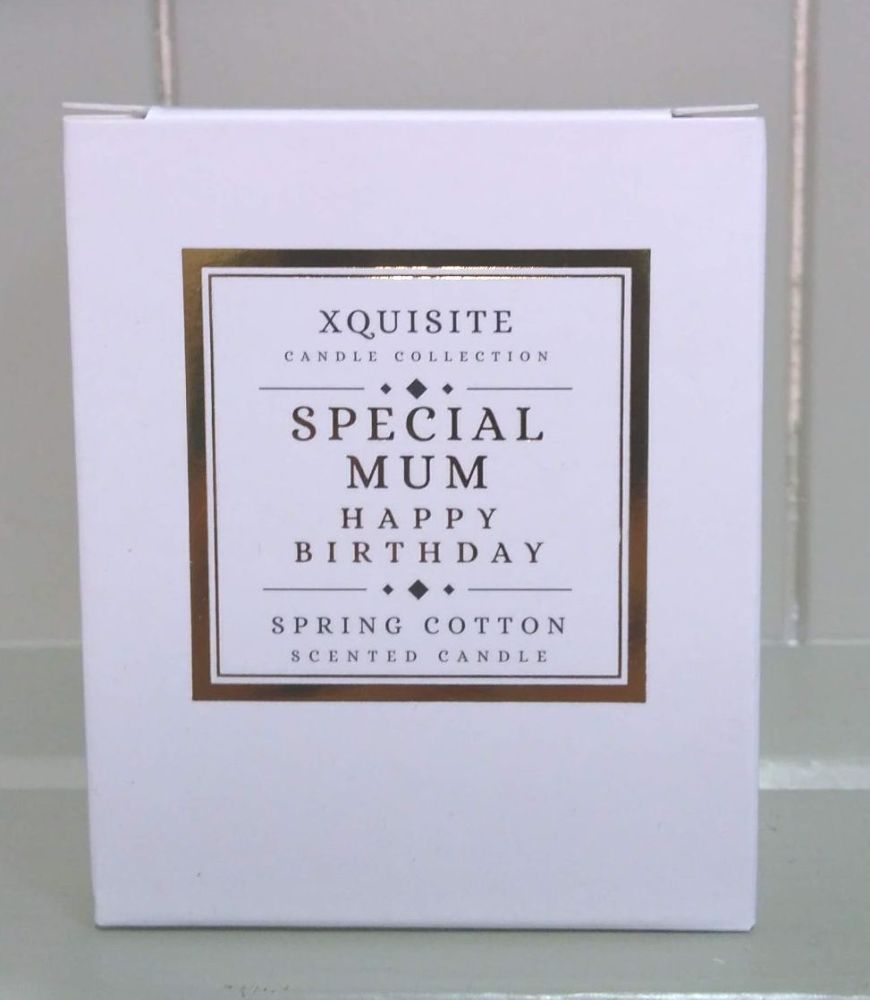 Special Mum Birthday Candle