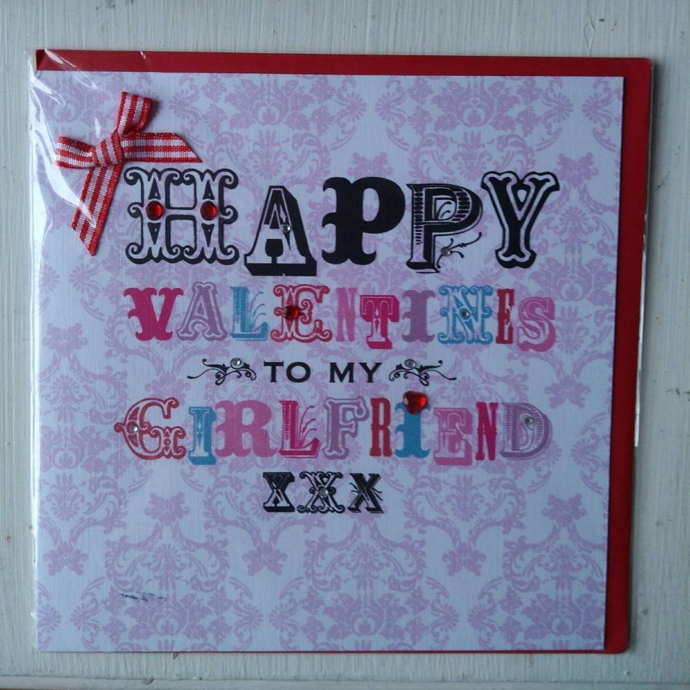 Girlfriend Valentine's Day Card