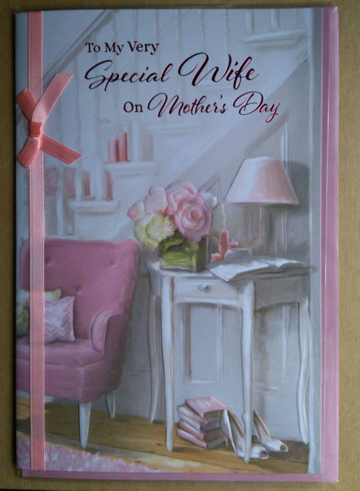 Mother's Day Card-Wife (large)
