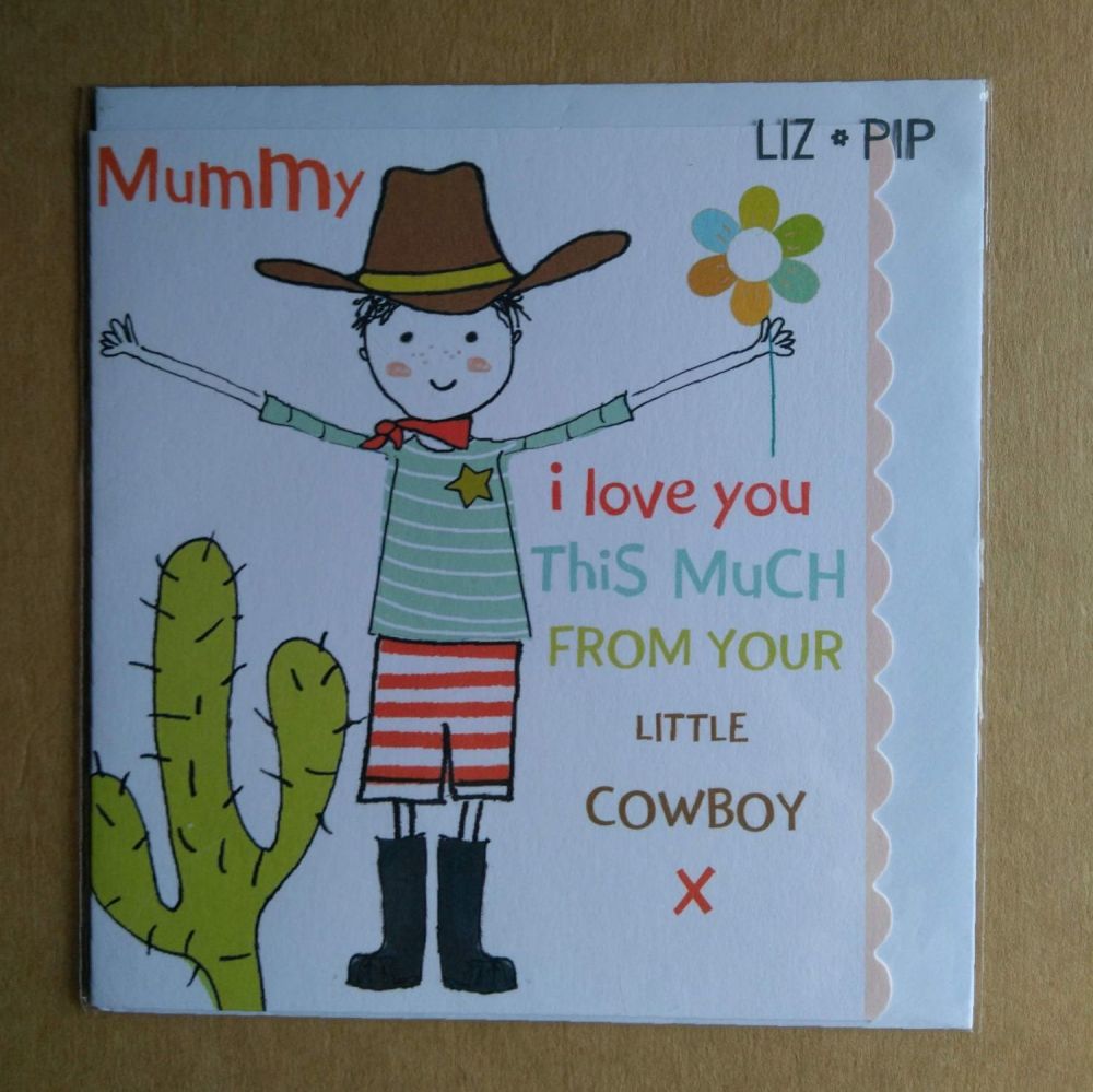 Mummy I love you this much Card