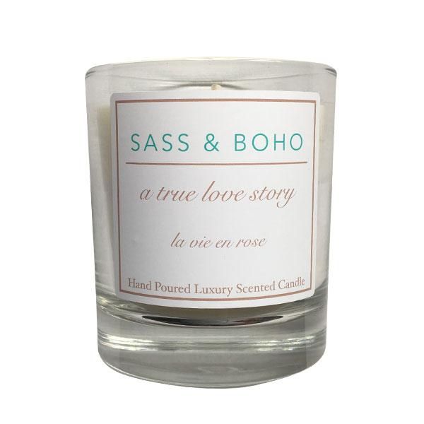 A True Love Story Candle