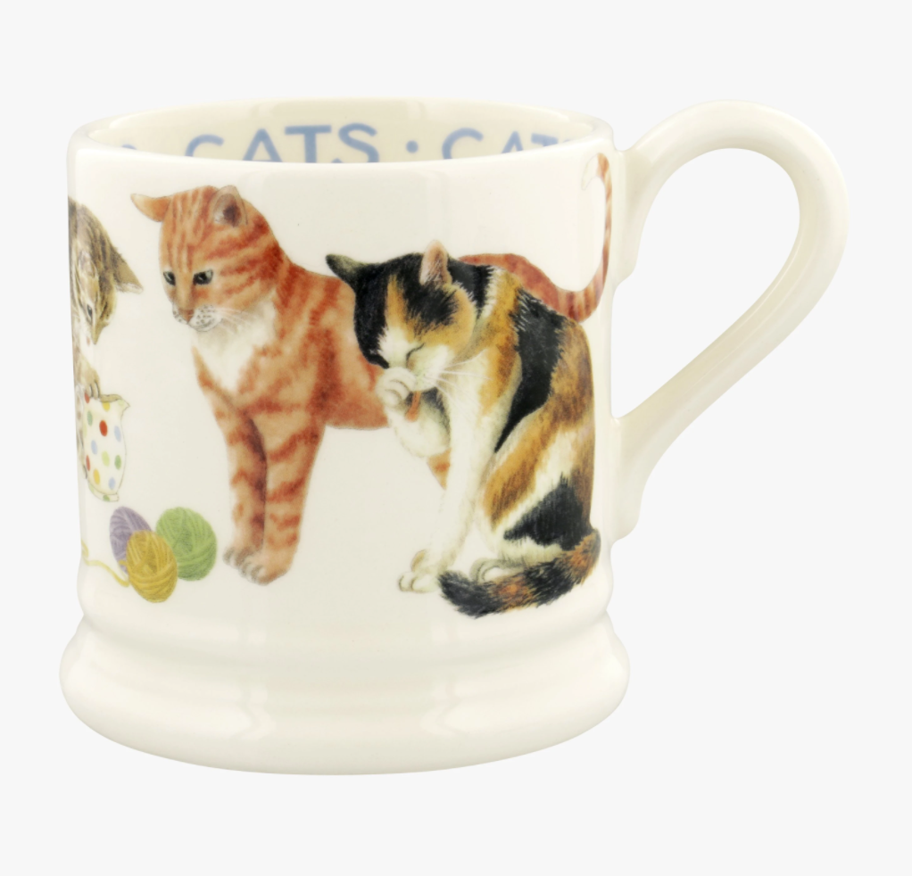 Cats All Over 1/2 Pint Mug