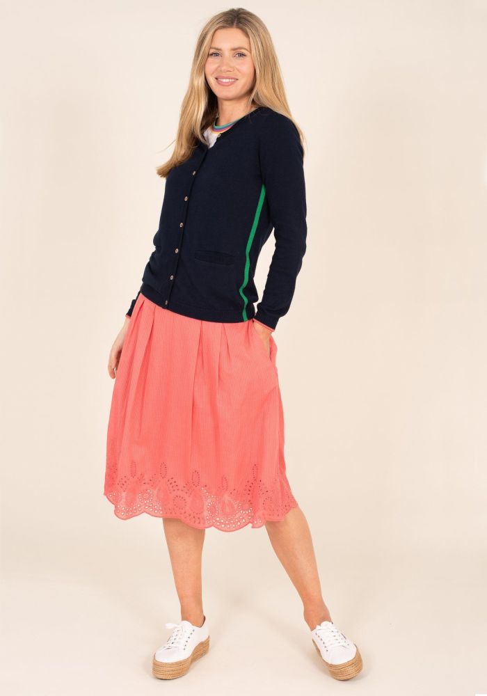 Pink Broderie Skirt- Brakeburn- Size 8, 10, 12