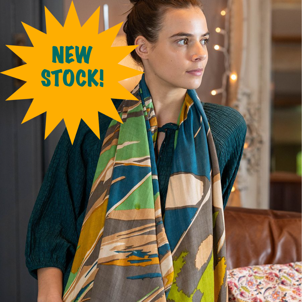 Lighter-weight Scarves & Ponchos