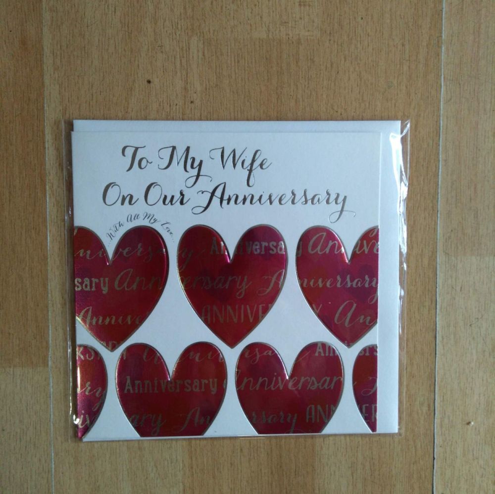 Anniversary Card- Wife