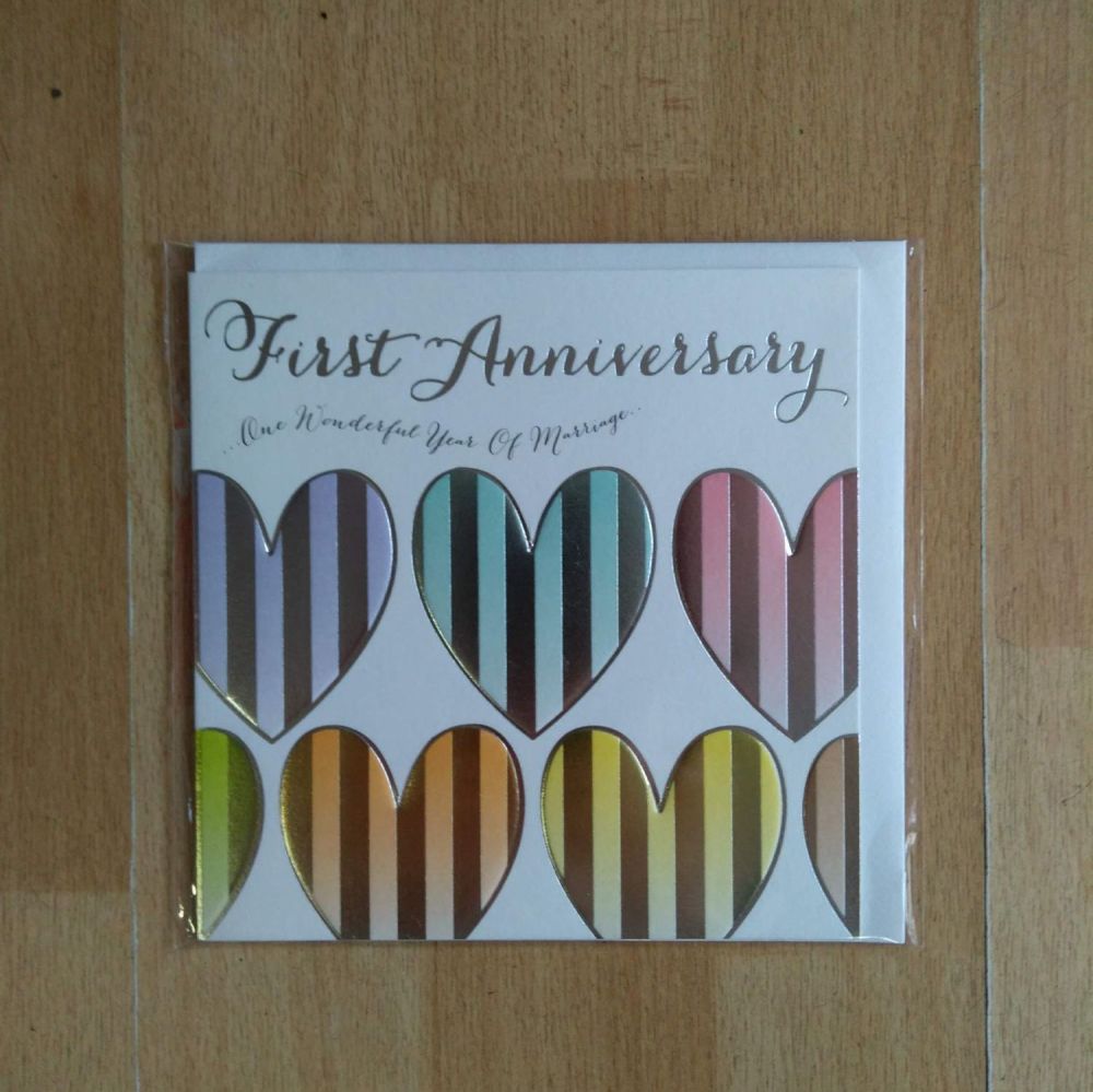 Anniversary Card- 1st