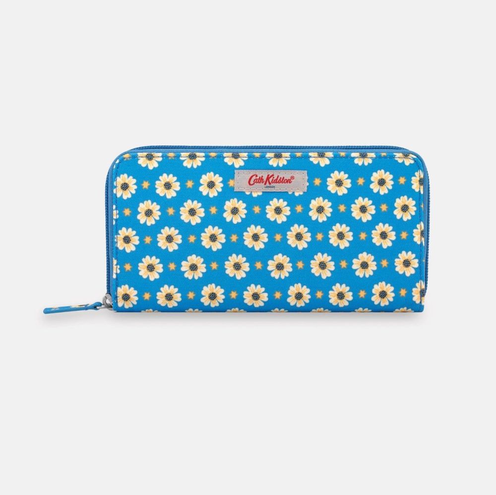 Daisy Star Recycled Continental Zip Wallet