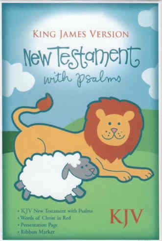 KJV Baby's New Testament, Blue Imitation Leather