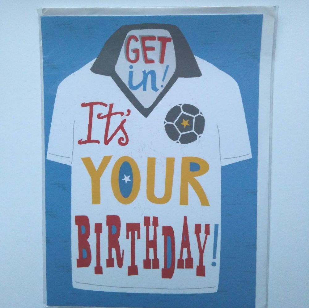 Birthday Card- Football