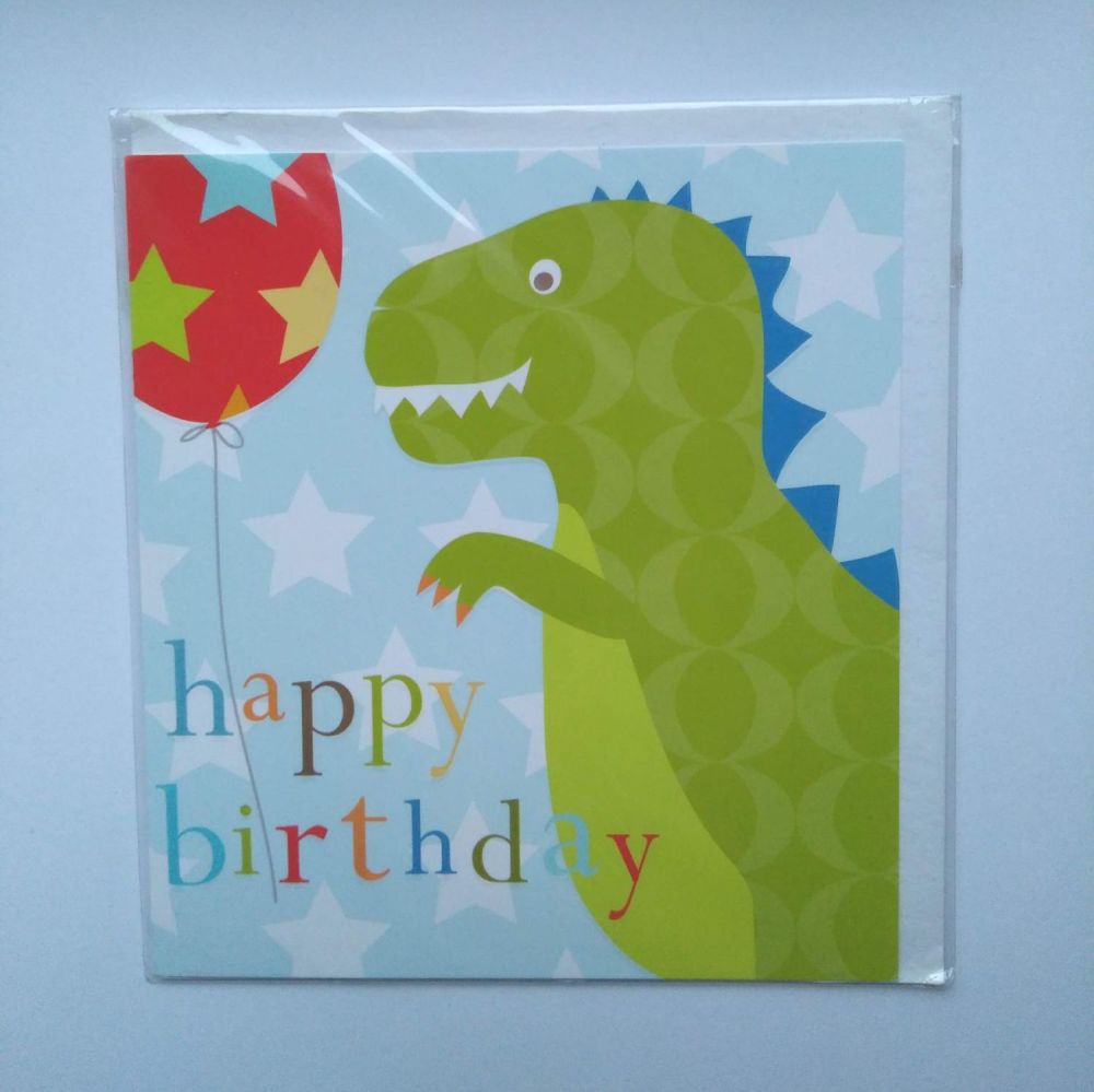 Birthday Boy Card- Dinosaur