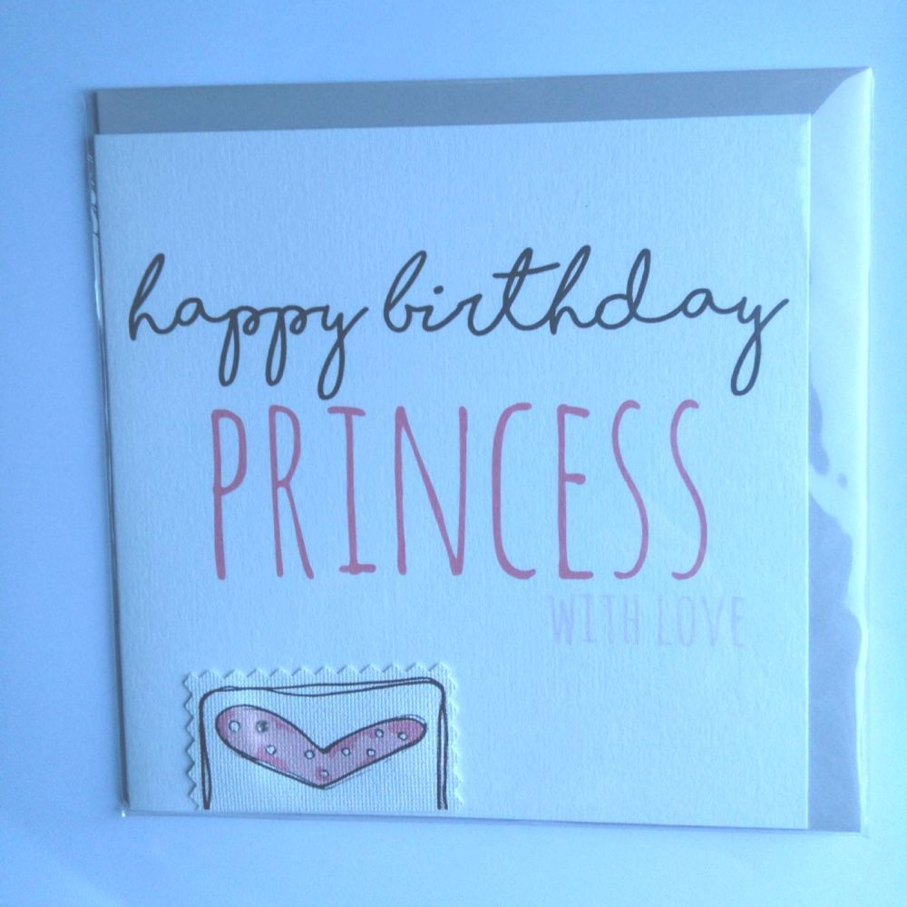 Birthday Card- Princess