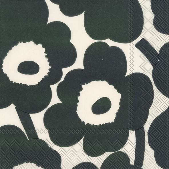 UNIKKO Cream Green Napkins