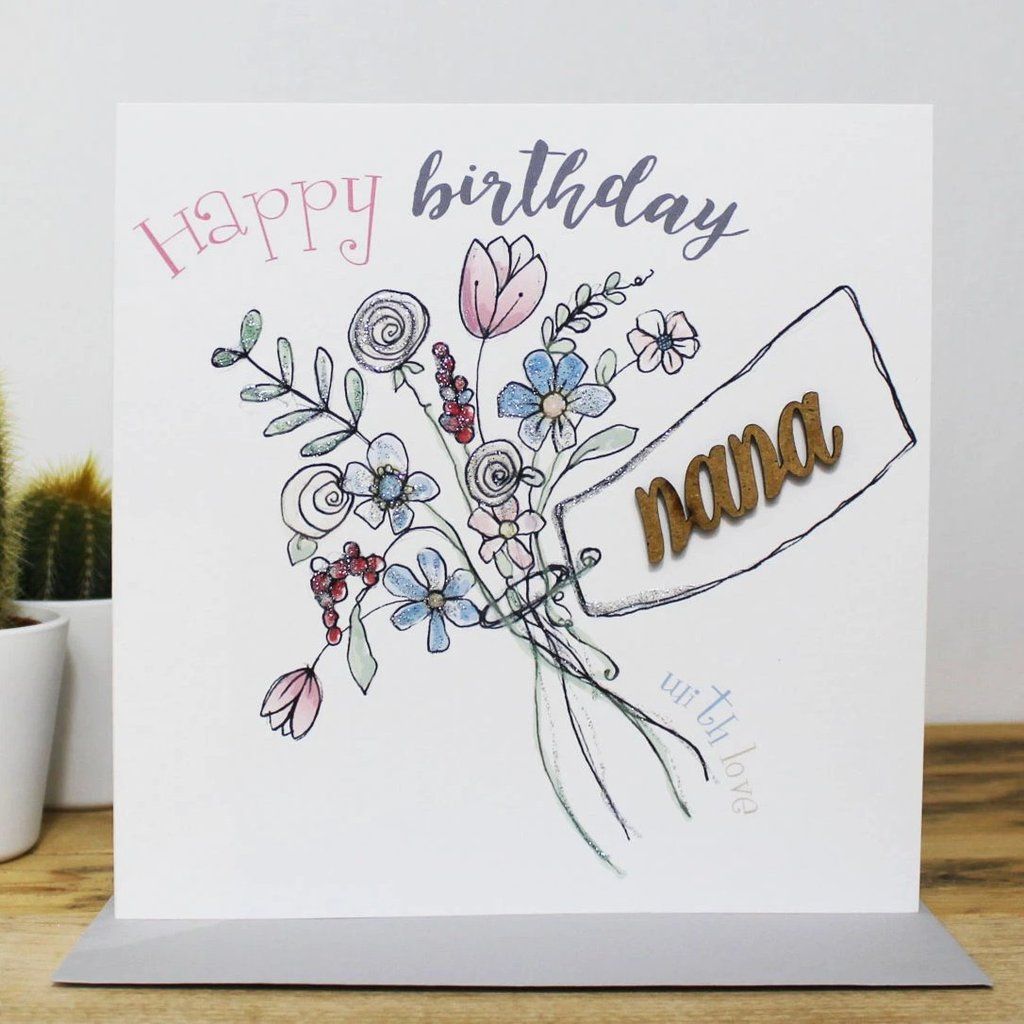 Nana Birthday Card (large)