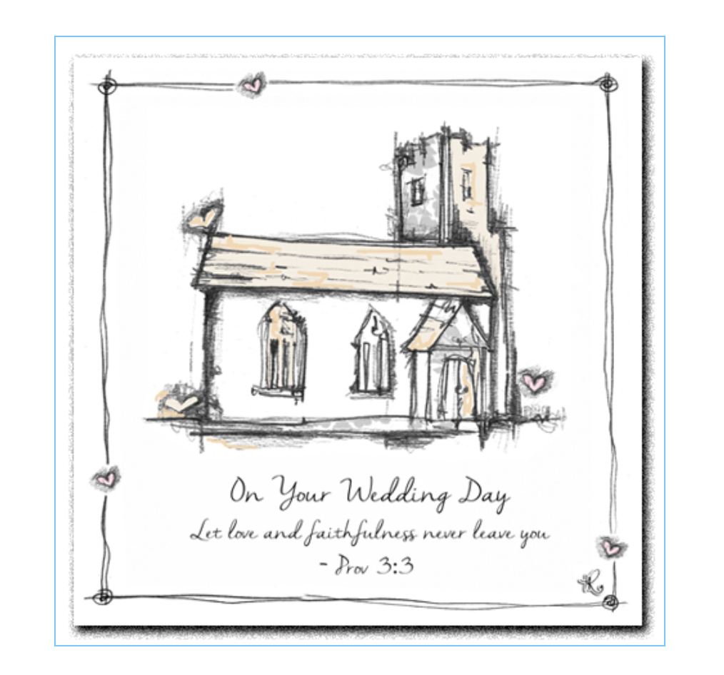 Wedding Card (Bible Verse)