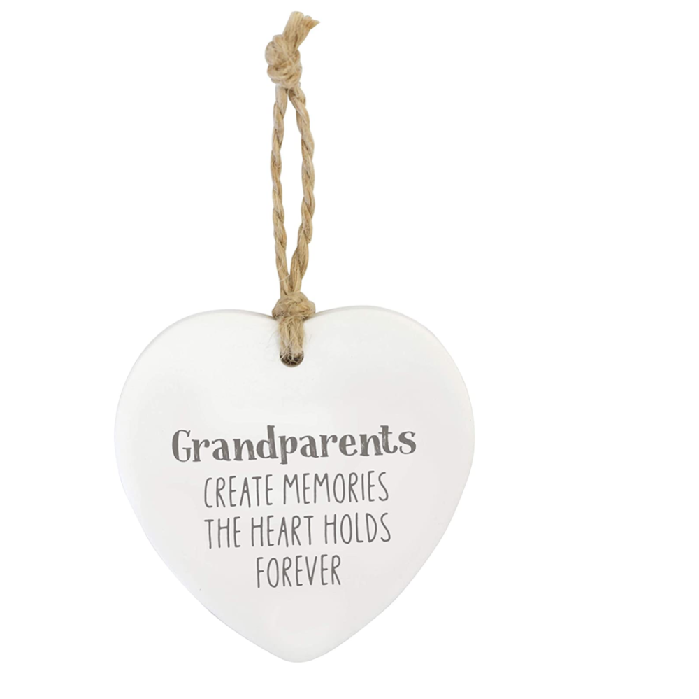 Loving Hanging Heart Grandparents