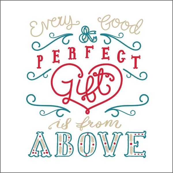 Every Good and Perfect Gift Card (James 1:17)