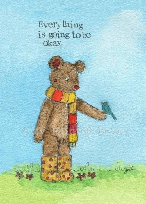 Everything is going to be ok Card