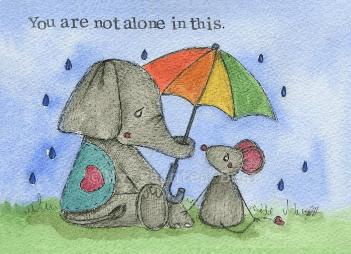 You're not alone Card