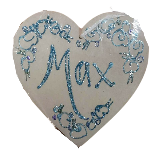 Max- Personalised Wooden Heart