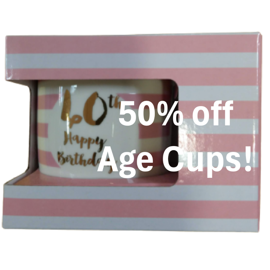 Age Cups/ Mugs