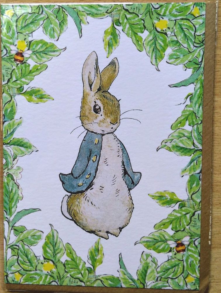 Peter Rabbit Card- Beatrix Potter