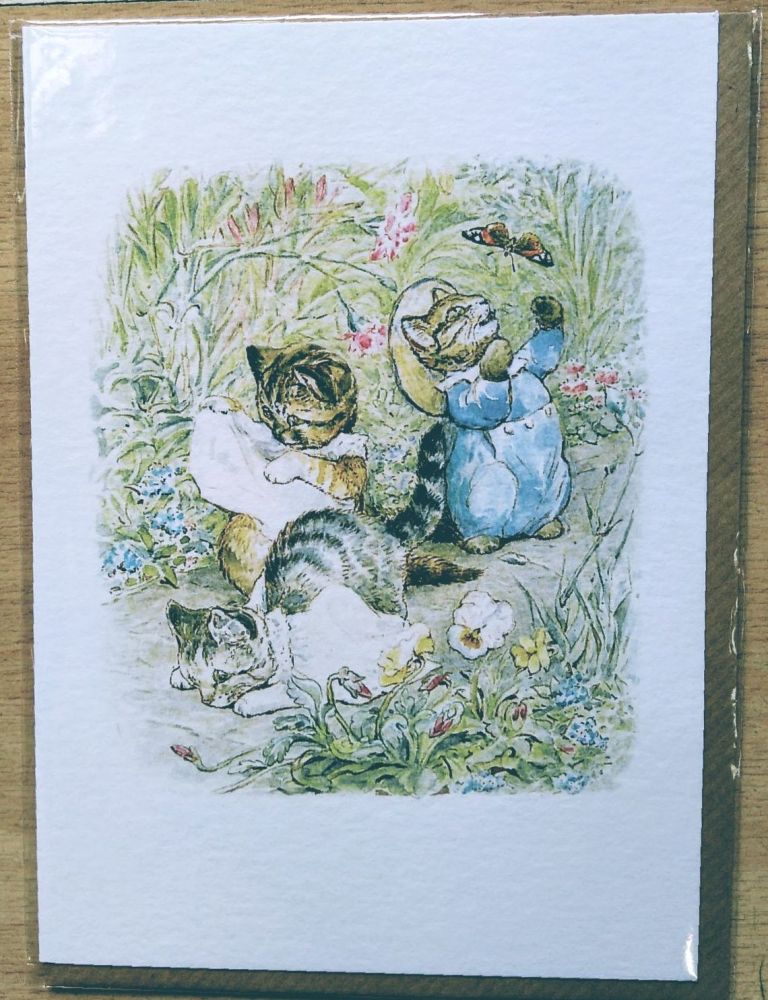Tom Kitten Card- Beatrix Potter