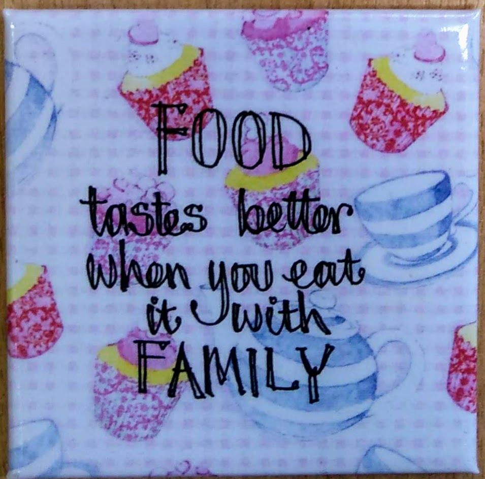 Food tastes better when you eat with family - Magnet