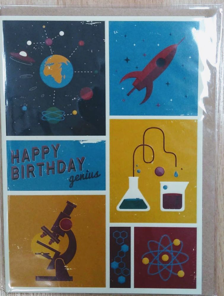 Birthday Card- Science