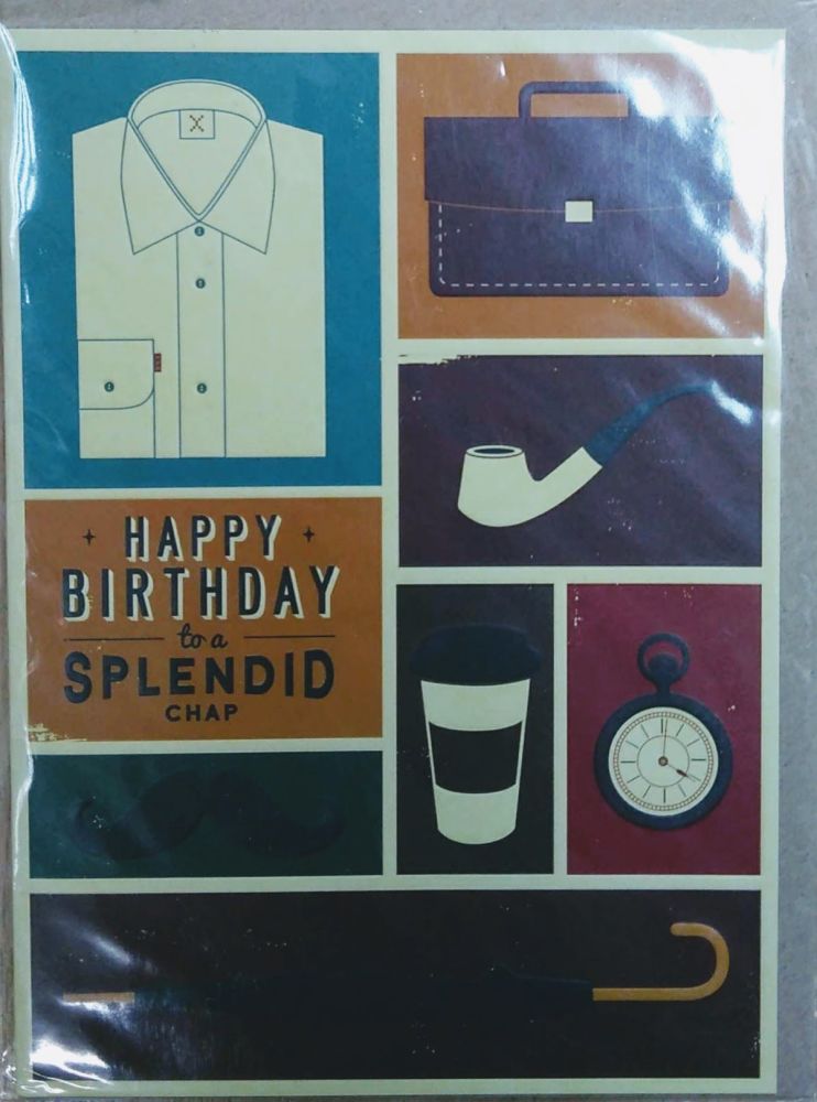 Birthday Card- Splendid Chap
