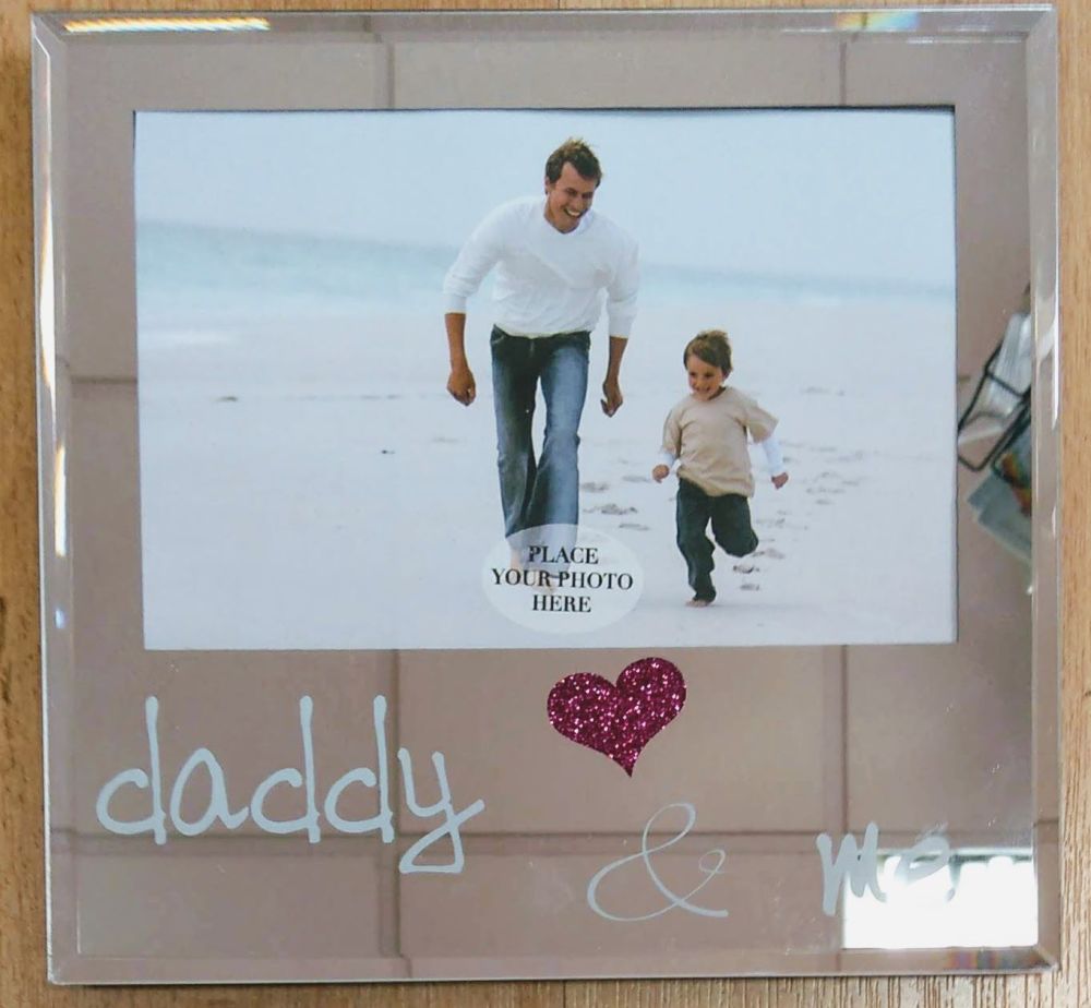 Daddy and Me Photo Frame