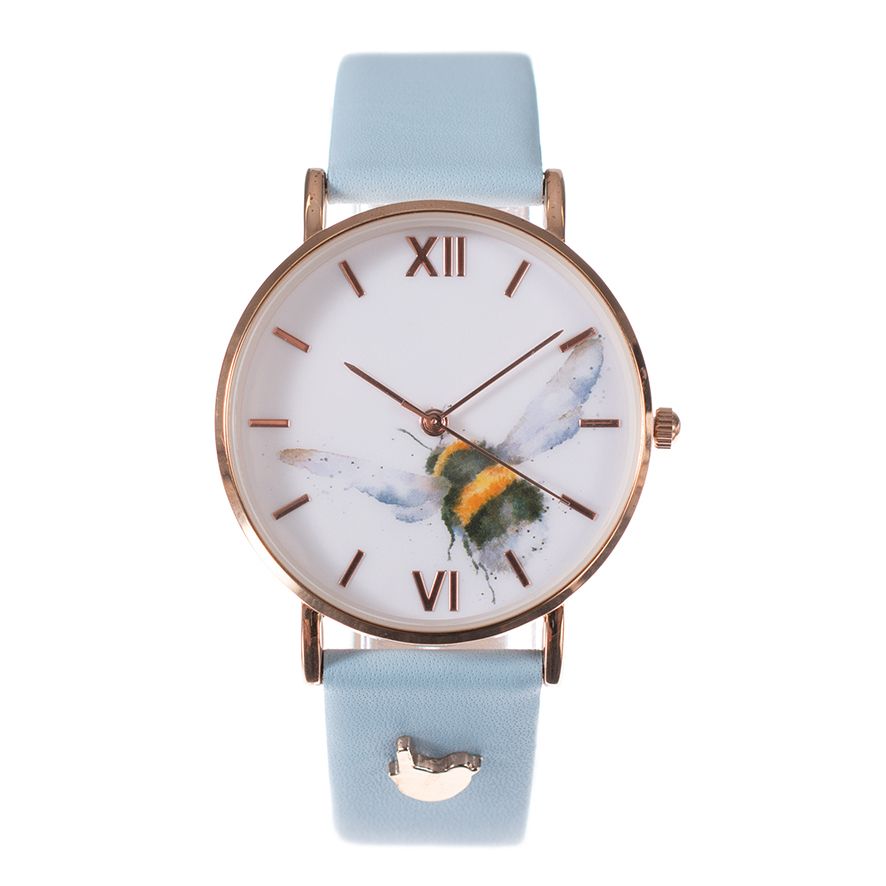 Flight of the Bumblebee' Leather Watch