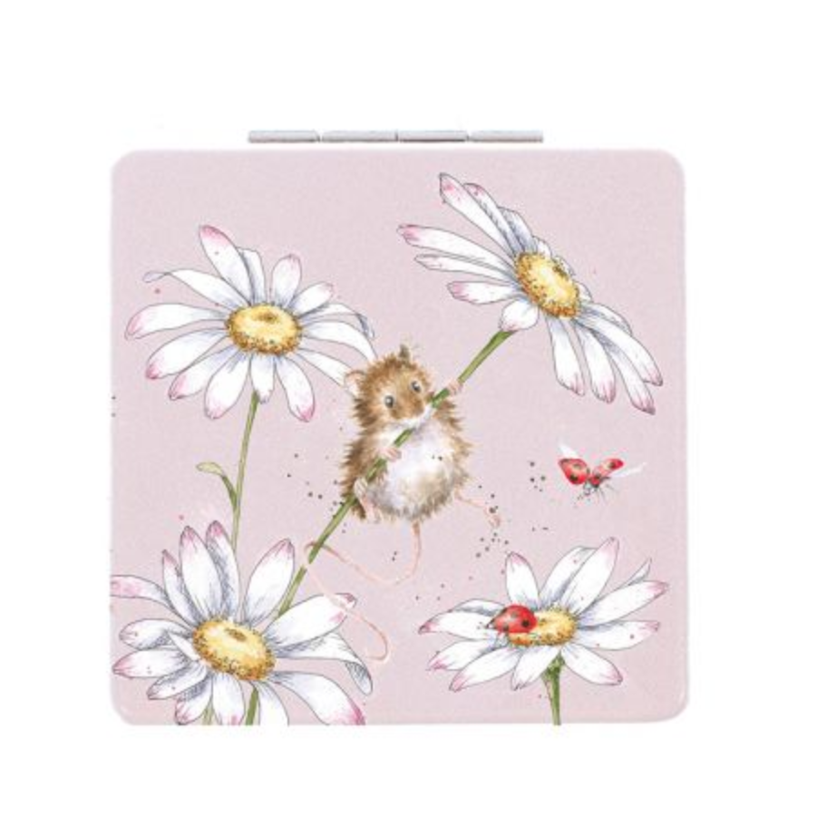 'Oops a Daisy' Compact Mirror (Mouse)