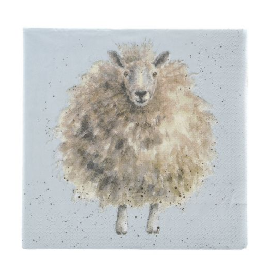 'The Woolly Jumper' Sheep Napkins