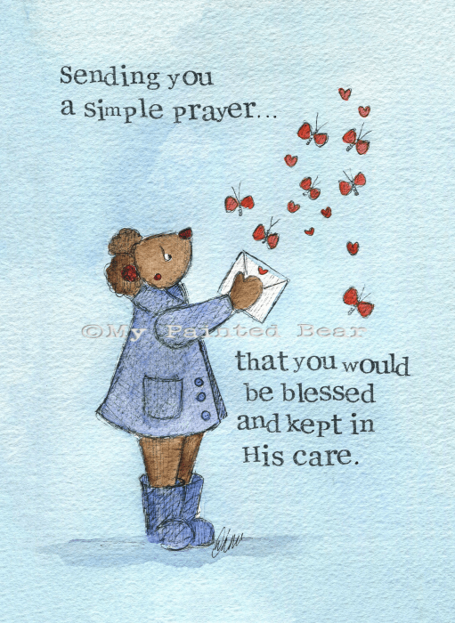 A simple prayer Card