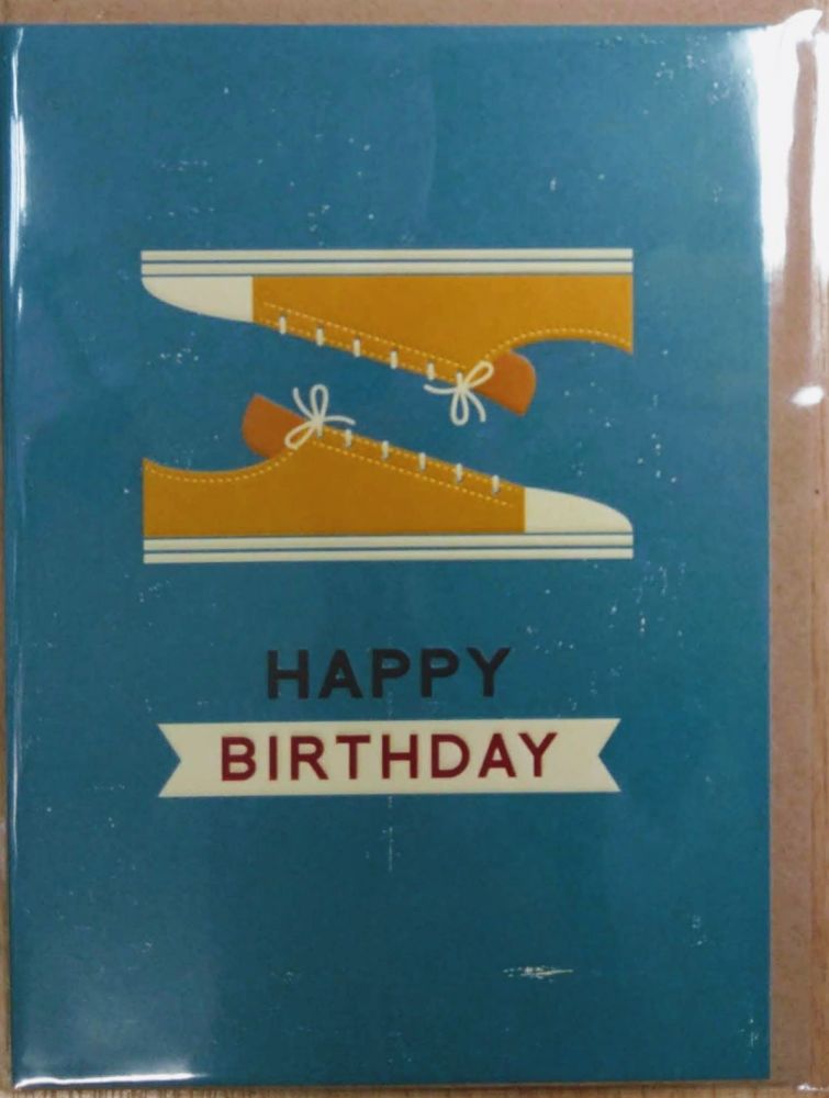 Birthday Card- Converse