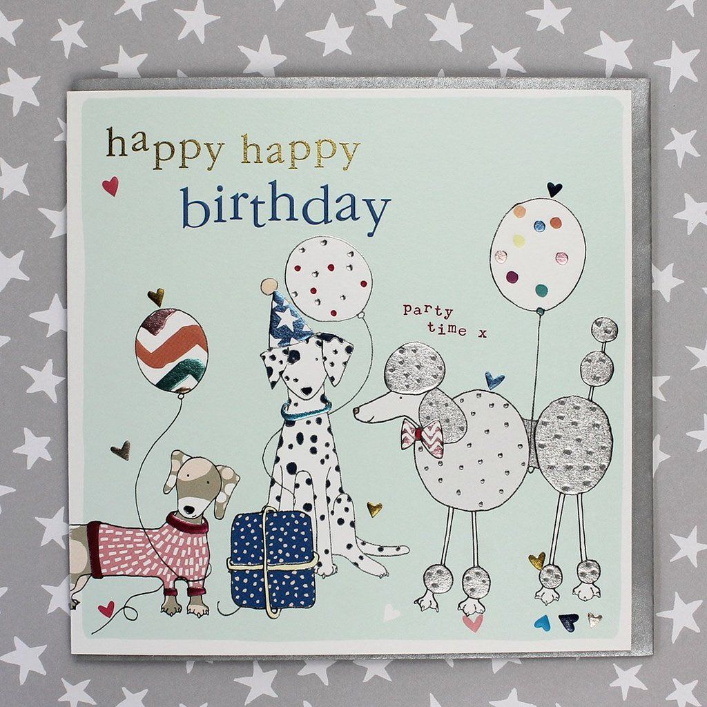 Birthday Card- Dogs