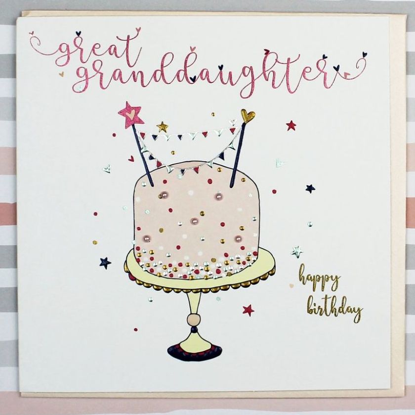 Great-Granddaughter Birthday Cards