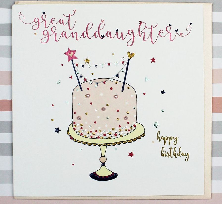 Great-Granddaughter Birthday Card
