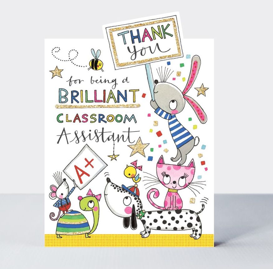 Thank-you Card (for Classroom Assistant)