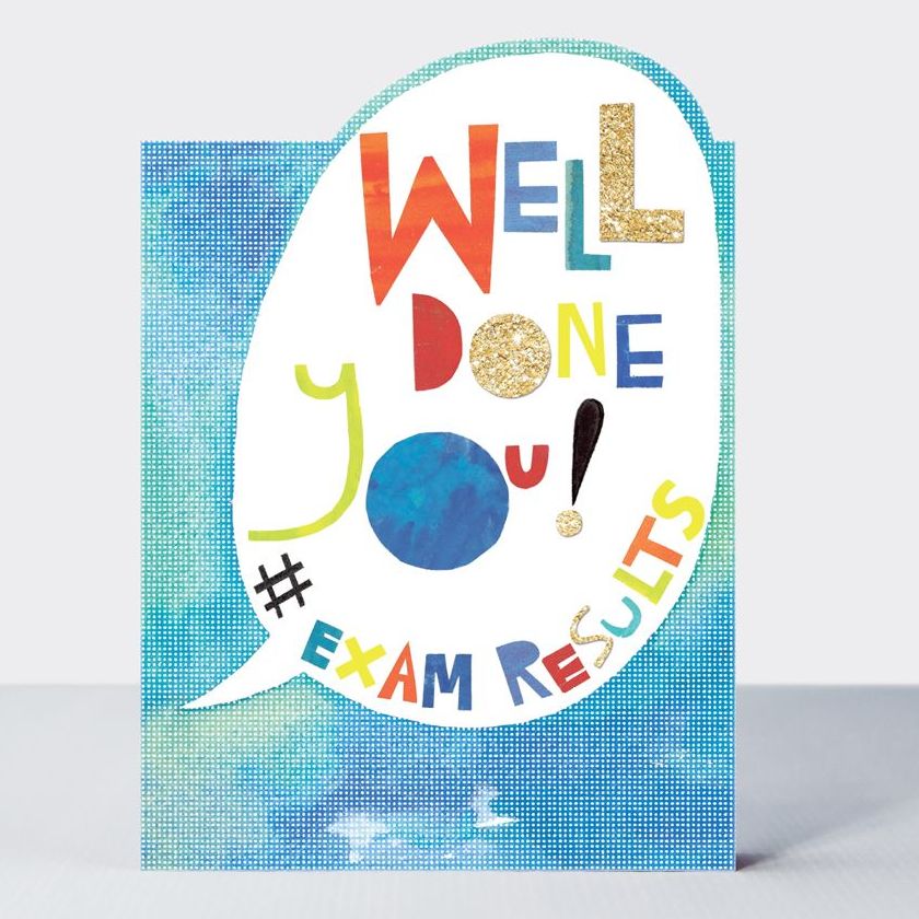 Congratulations/ Well done on exam results Card
