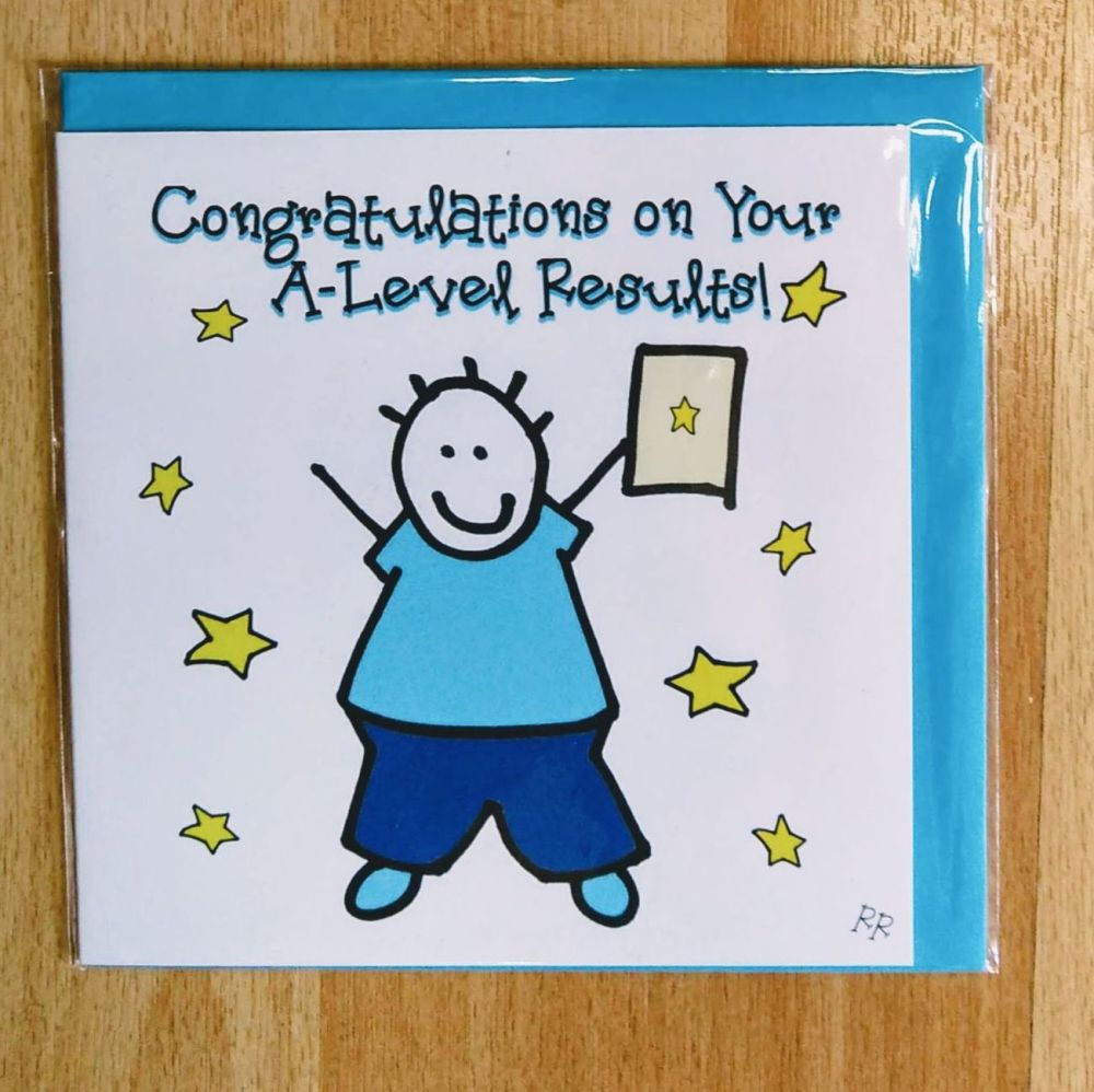 Congratulations on your A-Level Results Card
