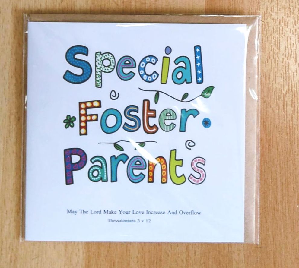 Special Foster Parents Card