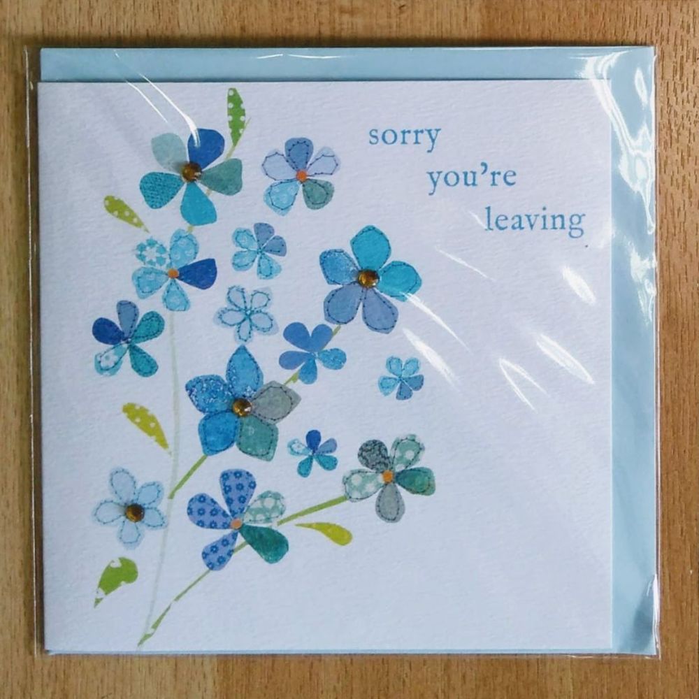 Sorry you're leaving Card
