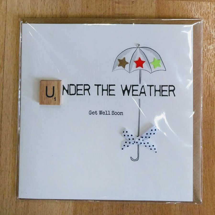 Get Well Card- Under the Weather