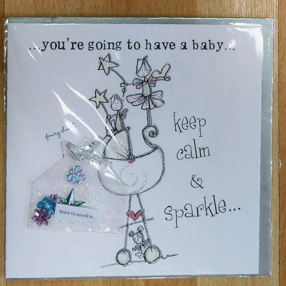 You're going to have a baby Card (Large)