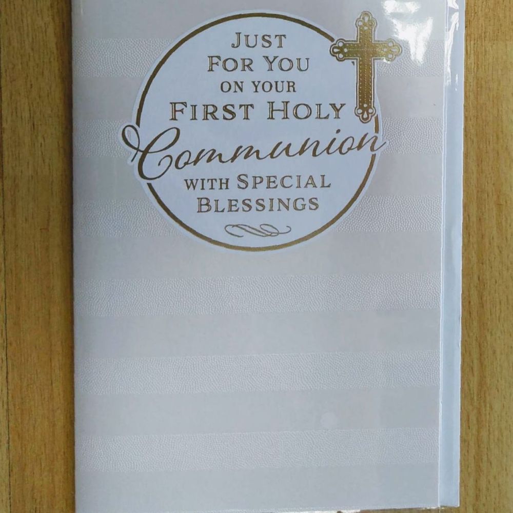 First Communion Card
