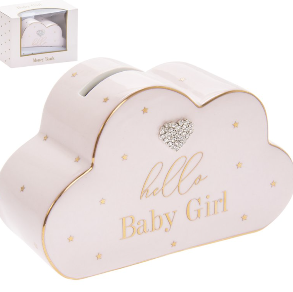 Mad Dots Hello Baby Girl Moneybox