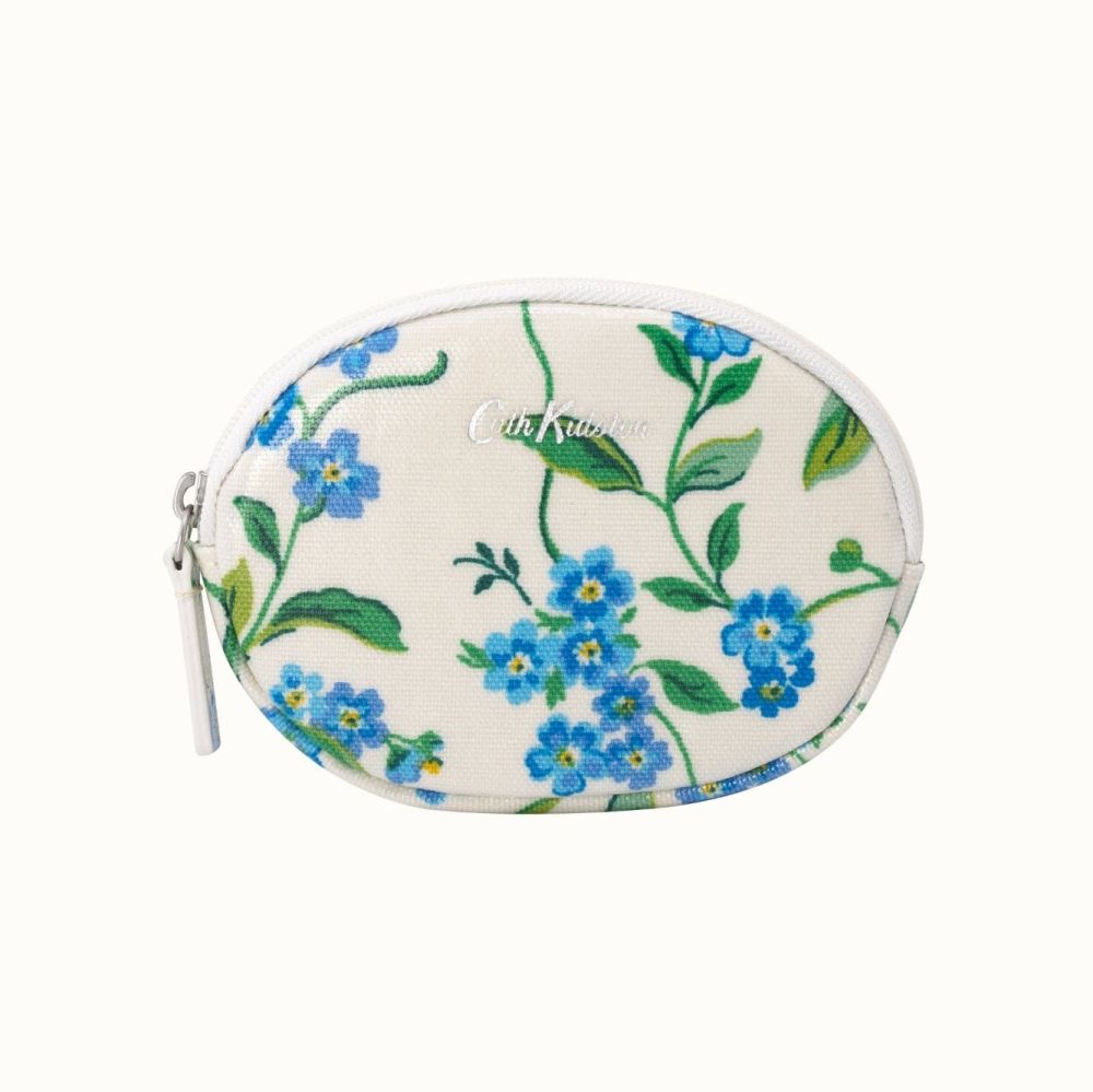 Forget Me Not Oval Coin Purse