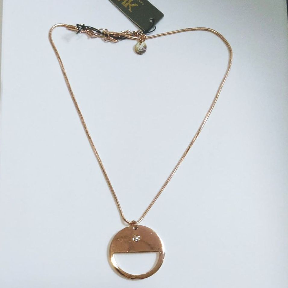 Rose Gold Necklace with Rose Gold Pendant
