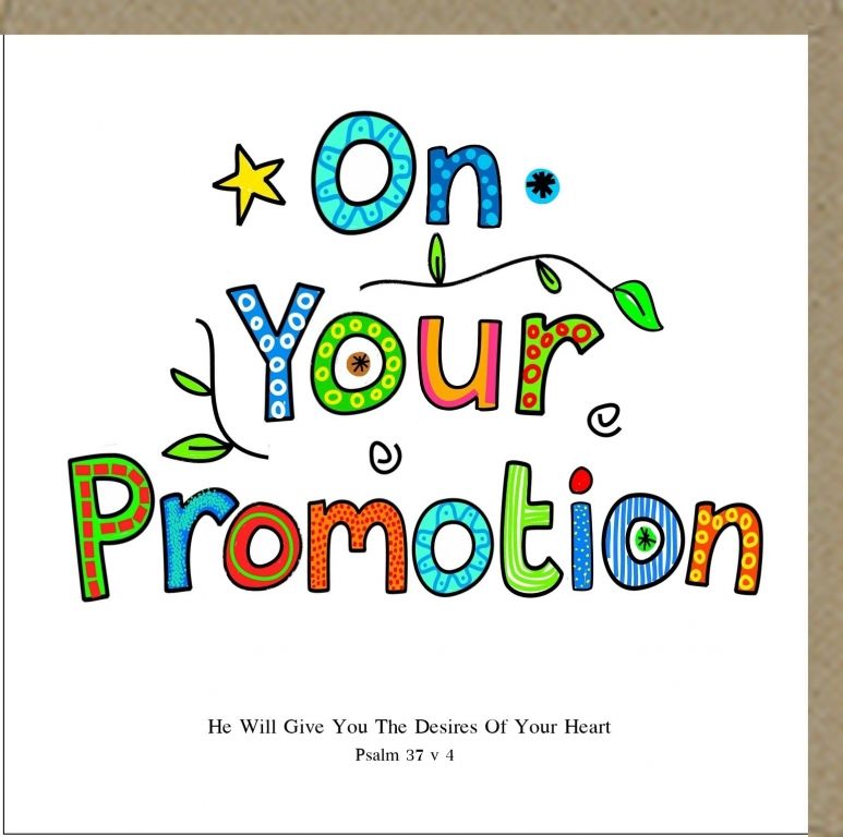 On your Promotion Card